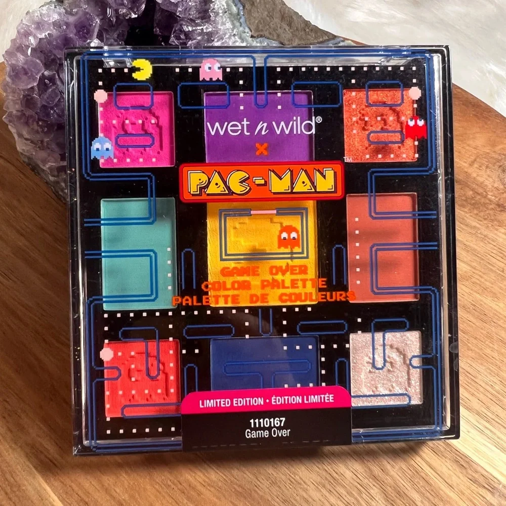 Wet N Wild x Pac Man Game Over Eyeshadow Palette NWT